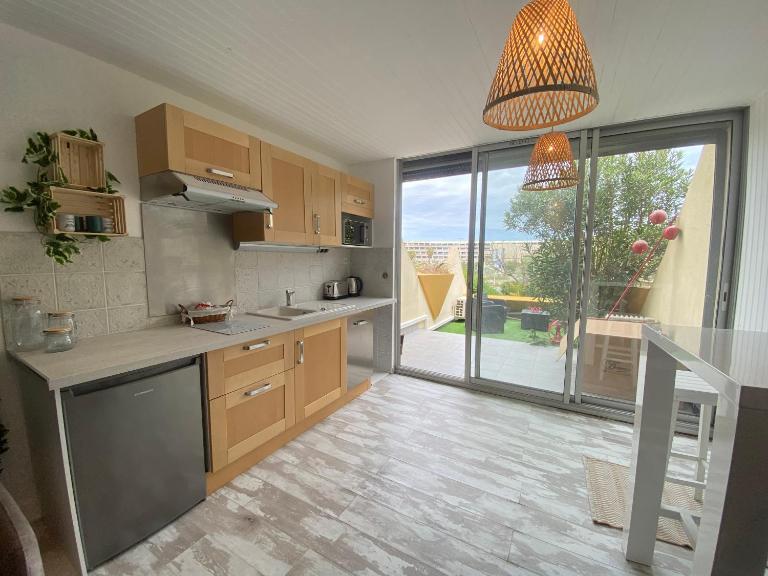 Cap D'agde Naturiste Heliopolis 2 à 4 Personnes Appartement OSMOSE - B&B Le Cap d'Agde