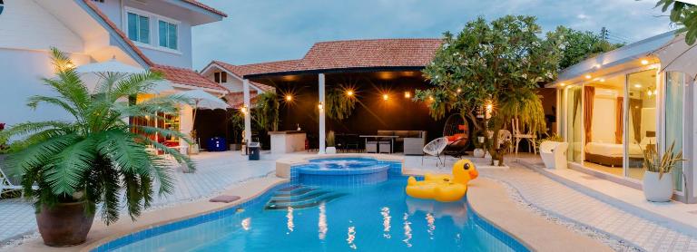 Baan Kiang Lay Phu View Private Pool Villa in Central Hua Hin - Bed and Breakfast Hua Hin