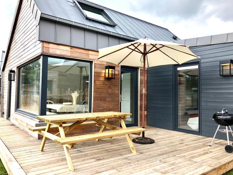 Nouveau: La cabine du bout du monde - Petit Minou - : votre pied-à-terre breton haut standing [PL01] - Ferienwohnung Crozon