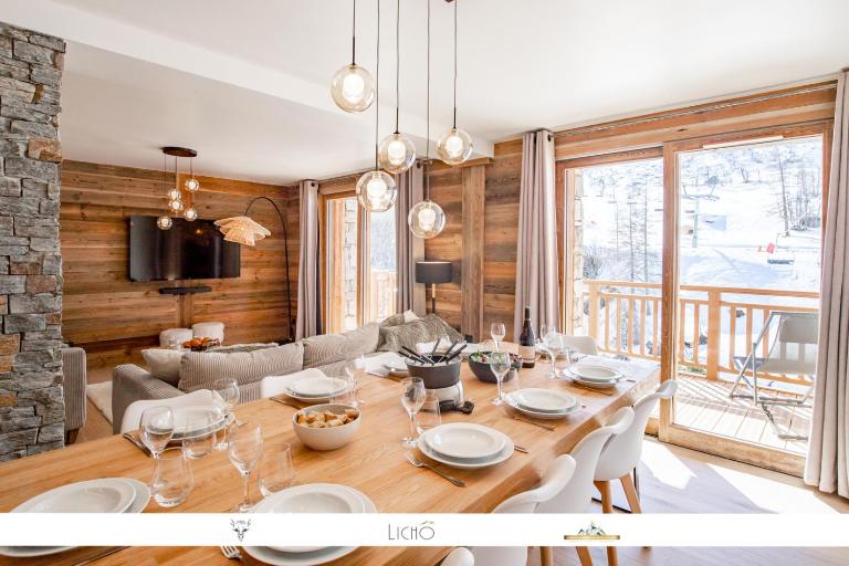 Marmotte 103 - Luxueux appartement aux pieds des pistes - B&B Bonneval-sur-Arc