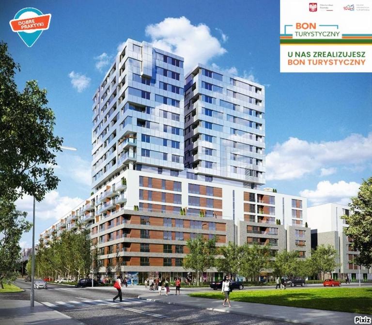 Apartamenty Warszawskie delux Siedmiogrodzka - Chambres d'hôtes Varsovie