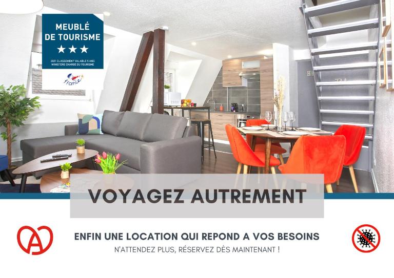 Duplex - Le Cosy - Hyper Centre - B&B Haguenau
