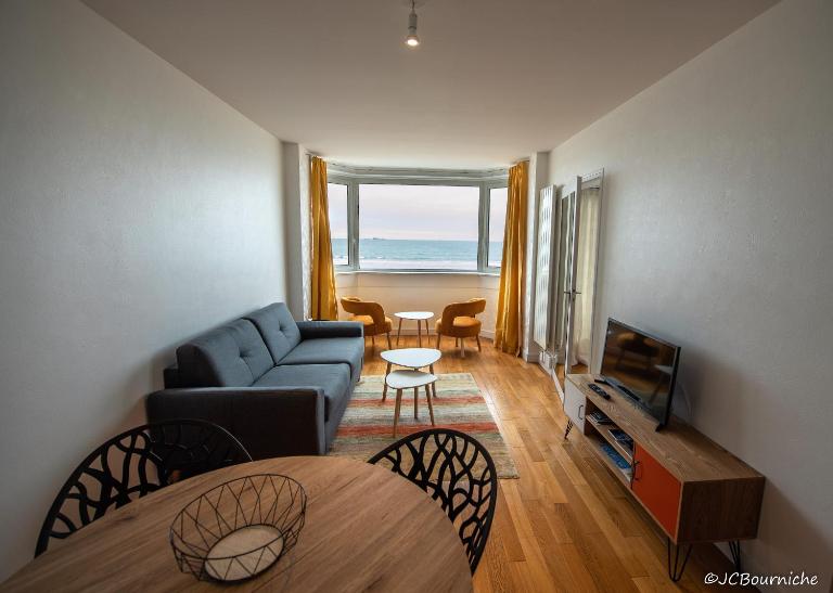 APPARTEMENT PLEINE VUE MER 34 Ch. du Sillon Saint-Malo Plage - B&B Saint-Malo