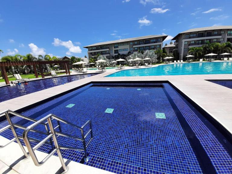 BEACH CLASS ECO LIFE Flat 2 dorm em condomínio à beira-mar Enxoval incluso B203 - B&B Puerto de Gallinas