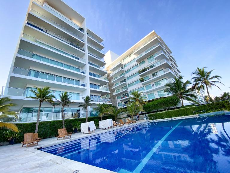 Vista al mar en Cartagena , Apartamento en Morros - Chambres d'hôtes Carthagène