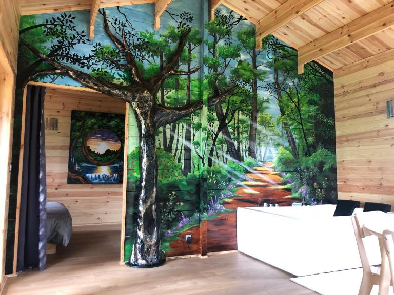 Chalet au Natur'Heil Nature-Spa-Gourmandise - Bed and Breakfast Wahlbach