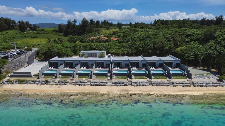 Feliz Villa Suite Kourijima View - B&B Nago