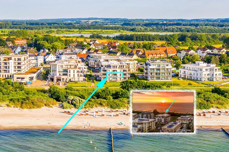 Villa Deichgraf 7 "Ostseeblick" - Ferienwohnung Börgerende-Rethwisch