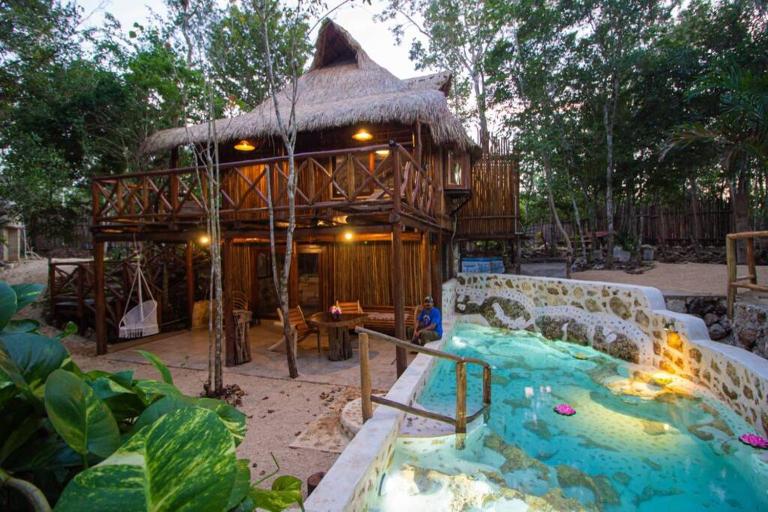 Selvaluna cabaña eco-chic - B&B Tulum