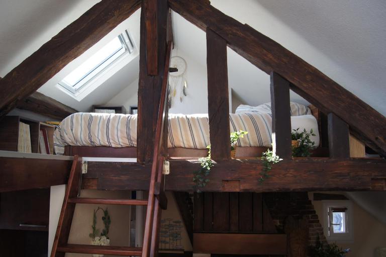 Le perchoir de St-Antoine - Centre historique d'Honfleur avec vue sur le port, jeux, prime, vinyles - Bed and Breakfast Honfleur