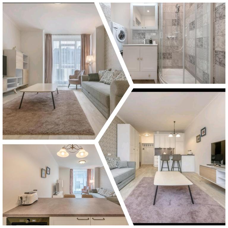 HaPPy Inn Rich Studio, Self Check-In-24x7,Parking-in-the-underground-Garage - Chambres d'hôtes Vilnius