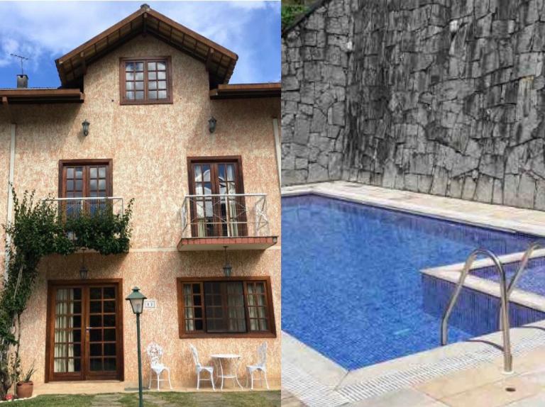 Casa com vista deslumbrante próximo a feirinha - Chambres d'hôtes Teresópolis