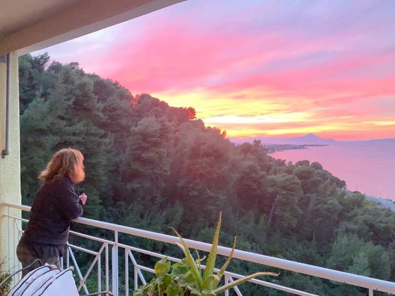 Amfiteatrico Sea View - Oropos - Attiki - Ferienwohnung Markópoulo Oropoú