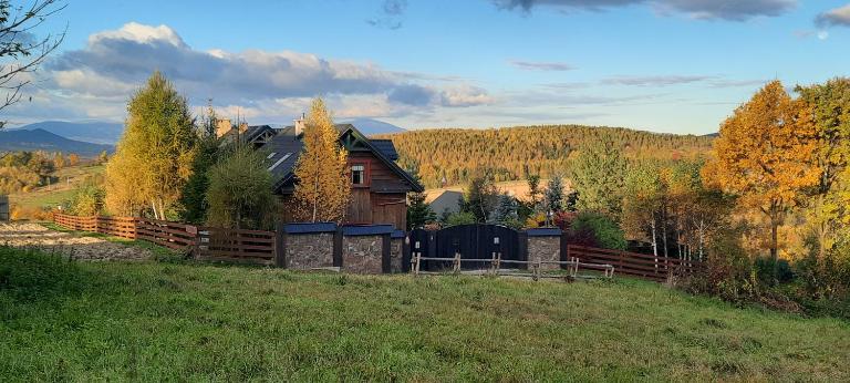 Chata drewniana Stefanówka - Bed and Breakfast Ślemień
