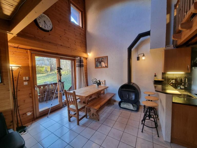 Chalet Tontine, 3 bedrooms, sauna, terrace and great views ! - Bed and Breakfast Les Houches