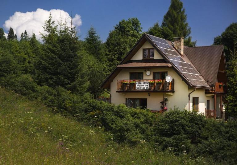 Apartament Góry i Doliny - Bed and Breakfast Łapszanka