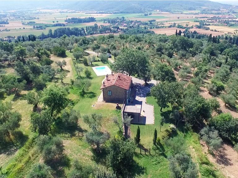 VILLA PONENTE - Chambres d'hôtes Cortone