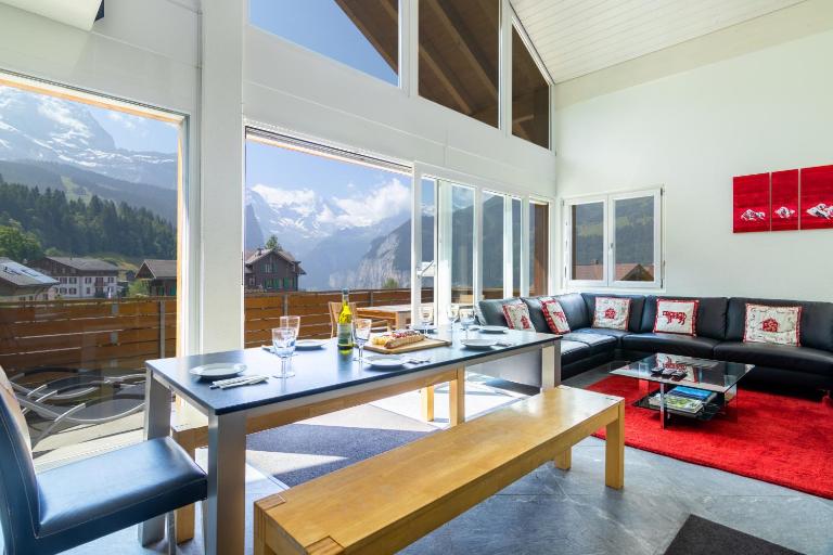 Chalet Hannegg Penthouse - Ferienwohnung Wengen
