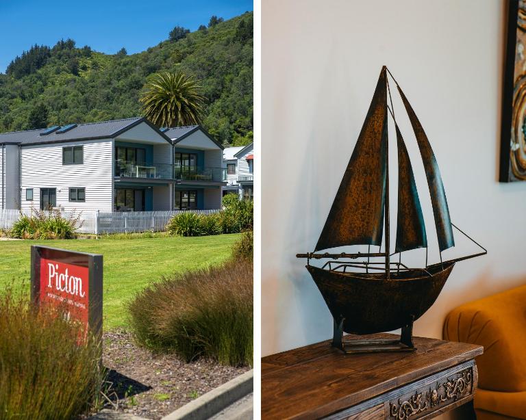 Boathouse Apartments - Ferienwohnung Picton