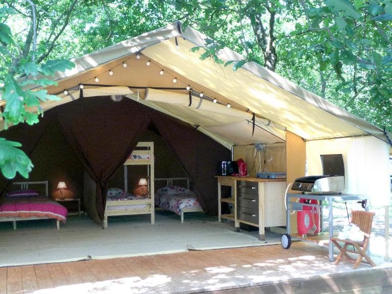 Tente Lodge La Téouleyre - B&B Saint-Julien-en-Born
