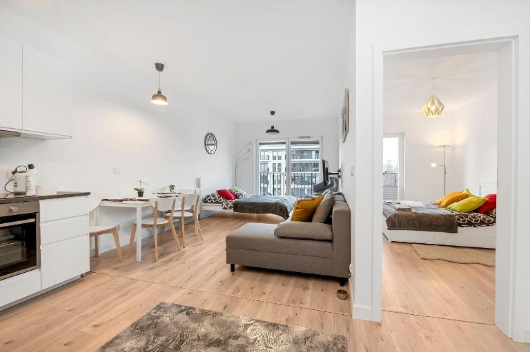Luxury in City -2-Bright-Secure&FreeParking - Ferienwohnung Łódź