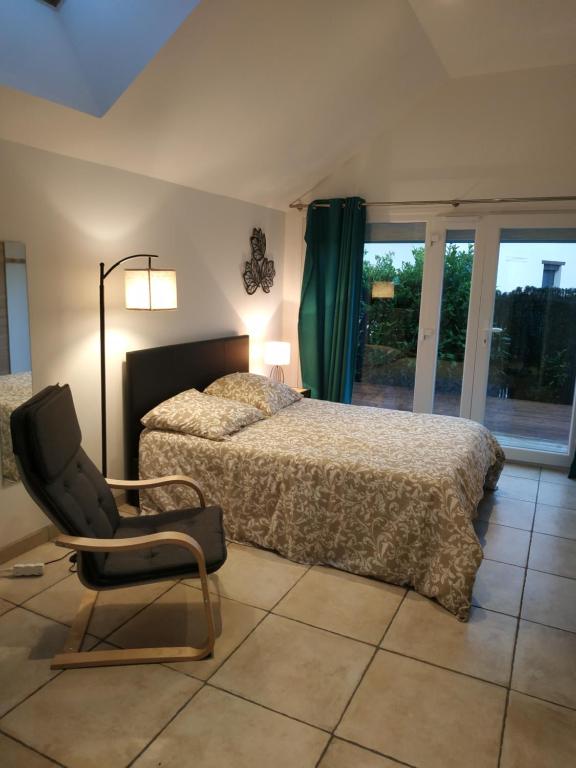 Studio Terrasse - Parking gratuit - Ferienwohnung Orléans