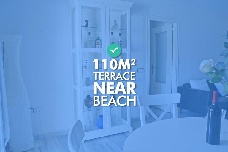 2 BEDROOM 2 BATHROOM APARTMENT in the heart of Fuengirola with big terrace and free parking space close to beach - Chambres d'hôtes Fuengirola