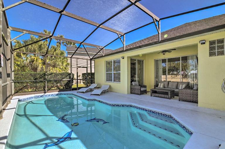 5 Mi to Disney World: Retreat w/ Pool & Lanai! - B&B Kissimmee
