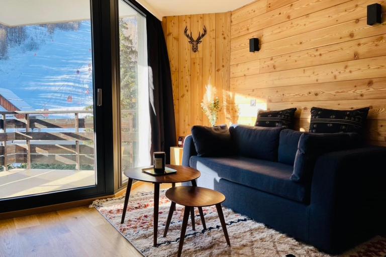 Serre-ChevalierStudio Terrace next to ski slopes - B&B Saint-Chaffrey