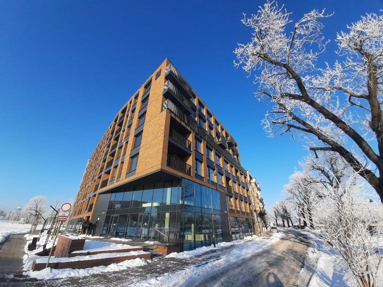 Nowoczesny Apartament nad Motławą Chlebova - siłownia i bawialnia GRATIS - B&B Danzica