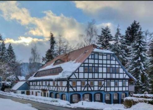 Haus zur alten Bimmelbahn - Ferienwohnung Kurort Jonsdorf
