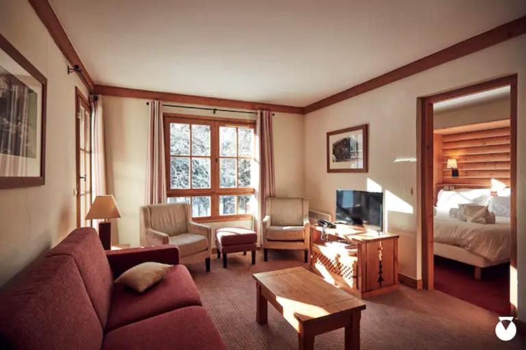 Tartiflat, Arc1950, 2 bed, Ski in Ski out, Arc 1950 - B&B Bourg-Saint-Maurice