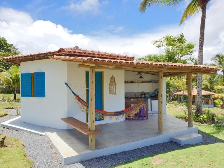 Chalés com vista pro Mar - Cumuruxatiba - Visite Cumuru - Ferienwohnung Cumuruxatiba