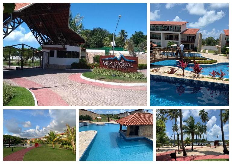 Duplex Moderno no Club Meridional Carneiros - Apto A313 - Bed and Breakfast Tamandaré