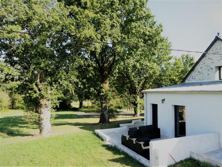 Jolie longère près Canal Nantes-Brest ' Pétanque - Chambres d'hôtes Guenrouet