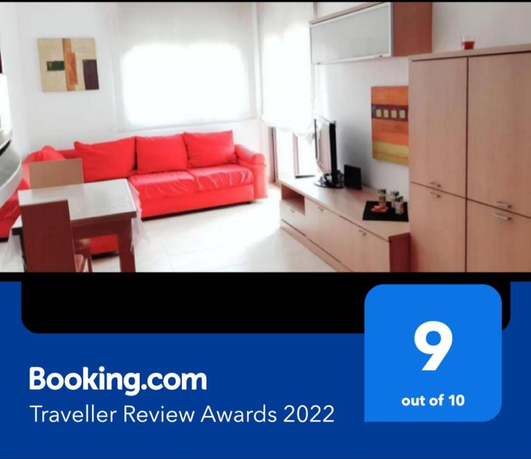 APARTAMENTO EN SEGUNDA LINEA DE MAR, WIFI & A.C - B&B Cubelles