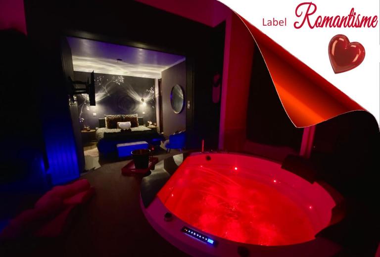SUITE KASSIOPEE, romantisme, balnéo, sauna - B&B Quimperlé
