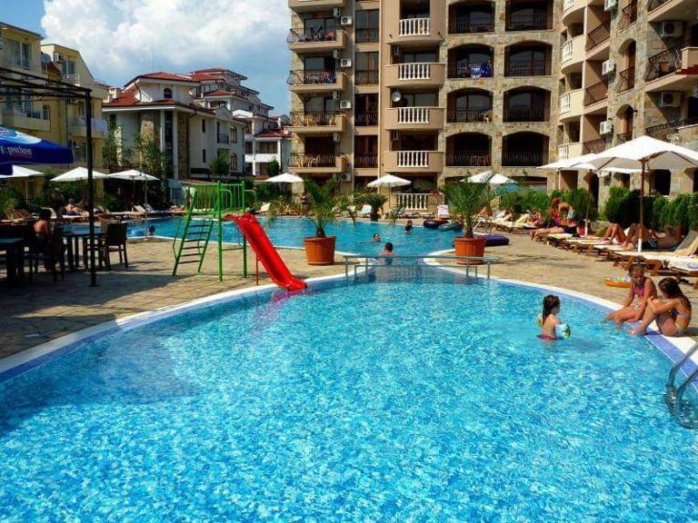 Kalia, Zweizimmer, Zweibalkon, Top-Apartment - B&B Sunny Beach