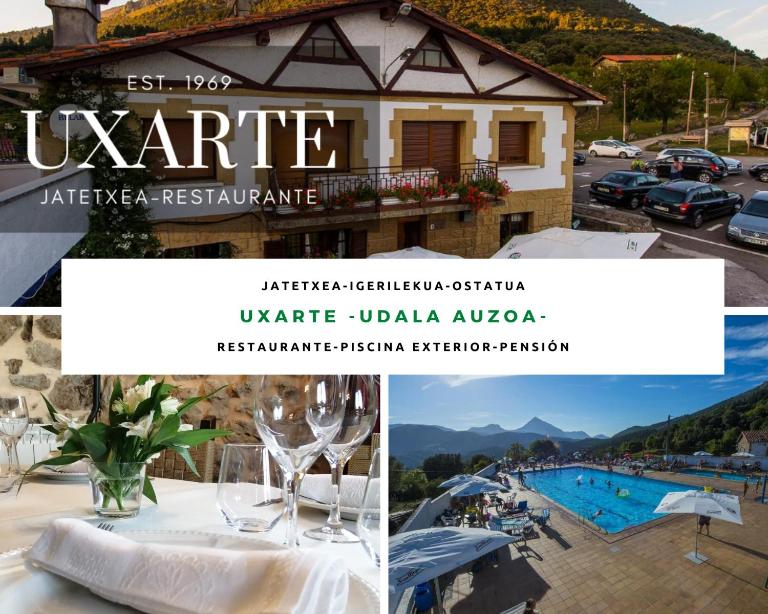 Uxarte -Alojamiento, restaurante y piscinas - Ferienwohnung Mondragón