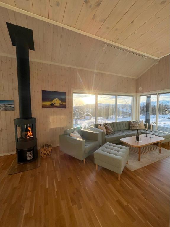Skarvebo - cabin with amazing view - Ferienwohnung Hol
