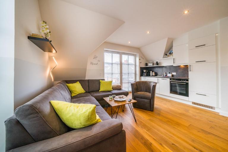 Südstrandhus Urlaub mit Hund Wohnung 3 oben - B&B Borkum