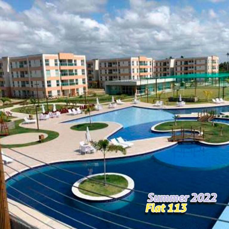Flat Garden 113 Muro Alto Condominio Clube - Chambres d'hôtes Porto de Galinhas