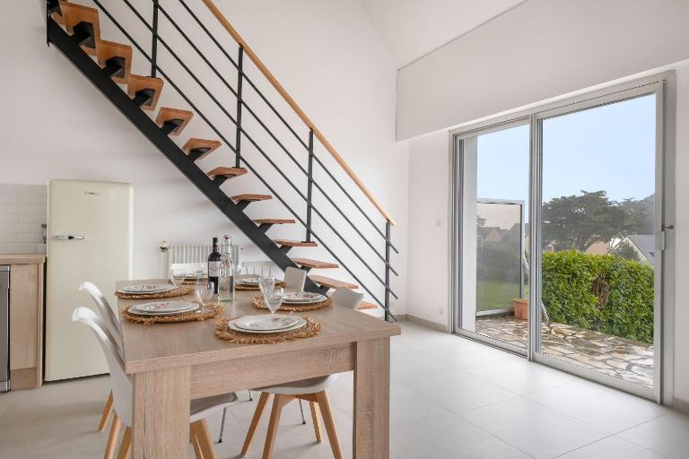 150m de la plage, vue mer, maison pour 6 - B&B Sarzeau