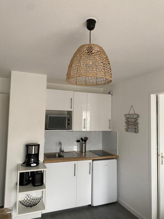 Cabourg T2 cosy avec accès direct plage - Chambres d'hôtes Cabourg
