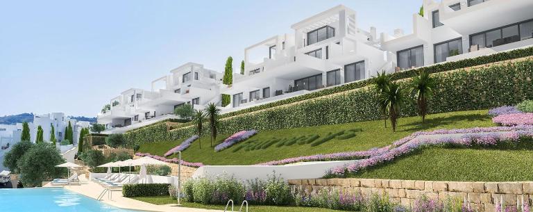 Stunning Apartment close to golf Mijas Spain - Bed and Breakfast Mijas