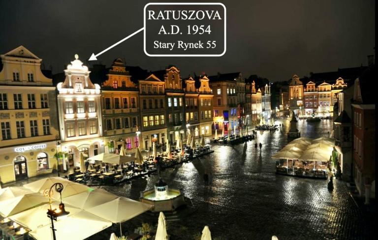 RATUSZOVA Stary Rynek Old Market Boutique Residence & Restaurant - B&B Poznan
