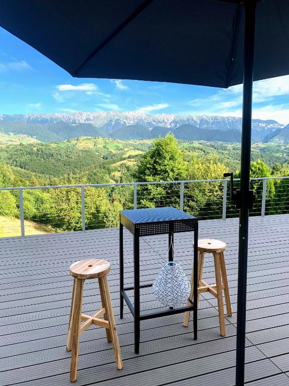 Casa Stelar - A breathtaking view - B&B Moeciu de Jos