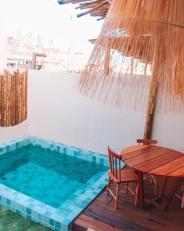 Casa Luna - 300 metros da praia e a 10 min da Capela dos Milagres - Ferienwohnung São Miguel dos Milagres