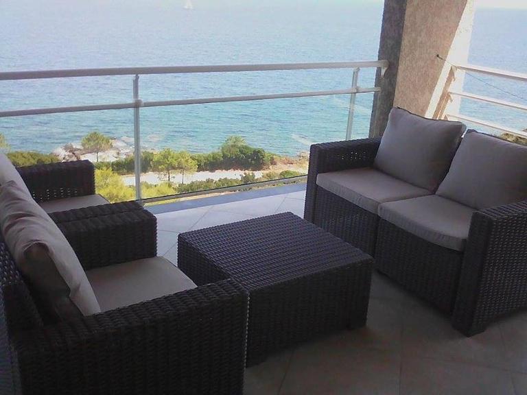Appartement F3(70m²) vue sur la mer - Ferienwohnung Luri