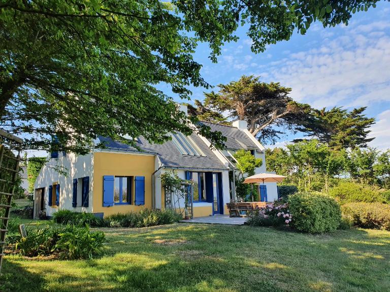 Maison familiale vue mer 8 personnes - Ferienwohnung Locmaria